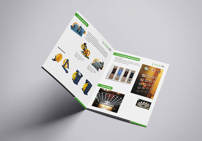 Elevator Manufacturer Company Profile Design